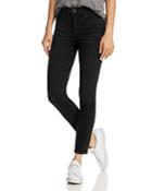 Paige Hoxton Ankle Jeans In Black Willow