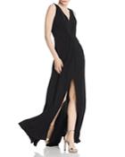 Laundry By Shelli Segal Draped Jersey Gown