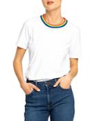 Sol Angeles Rainbow Rib Crew Tee