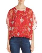 Vince Camuto Wildflower Blouson Top - 100% Exclusive