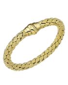 Chimento 18k Yellow Gold Stretch Classic Collection Pyramid Shell Bracelet With Diamonds