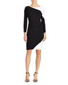 Lauren Ralph Lauren Color-block Jersey Dress