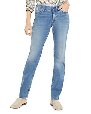 Nydj Marilyn High Rise Straight Jeans In Quinta