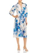 Alberta Ferretti Wrap Midi Dress