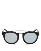 Lyndon Leone Henry Mirrored Round Sunglasses, 49mm - 100% Exclusive