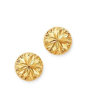 Bloomingdale's Fancy-cut Stud Earrings In 14k Yellow Gold - 100% Exclusive