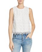 Lucy Paris Sleeveless Lace Top