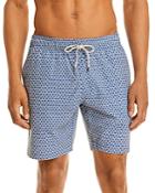 Faherty Beacon Fish Scale Swim Trunks