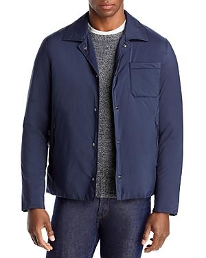 Herno Nylon Water Resistant Matte Shirt Jacket