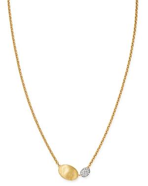 Marco Bicego 18k Yellow & White Gold Siviglia Diamond Pendant Necklace, 16