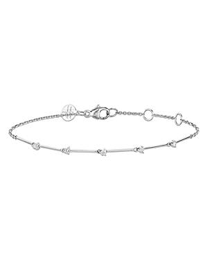 Hueb 18k White Gold Reverie Diamond Chain Bracelet
