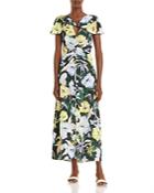 Jason Wu Floral Print Silk Day Dress