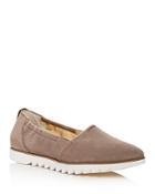Paul Green Women's Roger Perforated Suede Slip-on Sneakers
