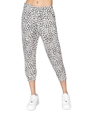 Spiritual Gangster Leopard Print Sweatpants