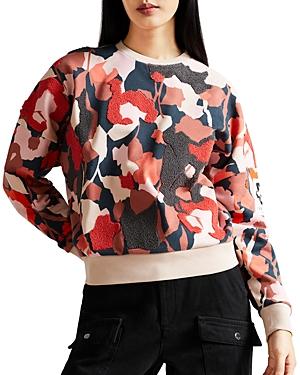 Ted Baker Kcylie Floral Print Sweatshirt