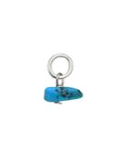 Aqua Stone Chip Charm In Sterling Silver Or 18k Gold-plated Sterling Silver - 100% Exclusive