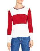 Sandro Fiona Color-block Sweater