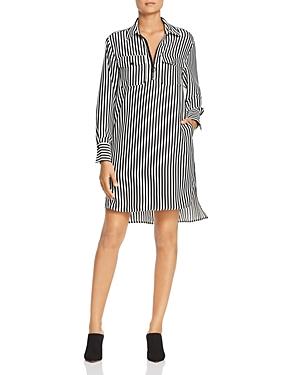 Kenneth Cole Stripe Shirt Dress