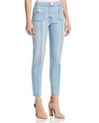 Boutique Moschino Pearlescent-button Skinny Jeans