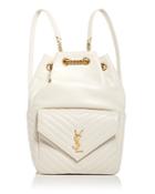 Saint Laurent Joe Leather Backpack