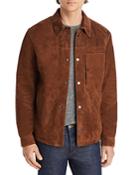 Z Zegna Suede Shirt Jacket
