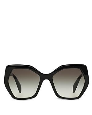 Prada Women's Oversized Geometric Round Sunglasses, 56mm