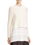 Eileen Fisher Petites High Low Sweater - Bloomingdale's Exclusive