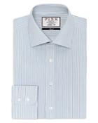 Thomas Pink Conduit Stripe Dress Shirt - Bloomingdale's Slim Fit