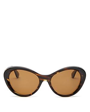 Oliver Peoples Women's Polarized Butterfly Sunglasses, 55mm