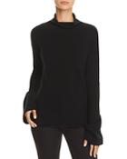 Theory Bell-sleeve Cashmere Sweater