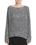 Vince Marled Wool & Cashmere Boatneck Sweater