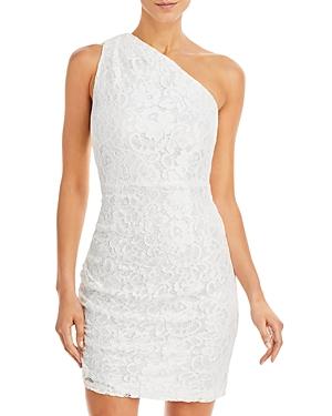 Sam Edelman One Shoulder Lace Mini Dress
