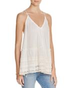 Ppla Chaser Gauze And Lace Top
