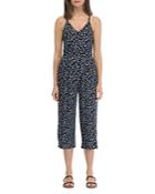 B Collection By Bobeau Printed Cross Back Jumpsuit