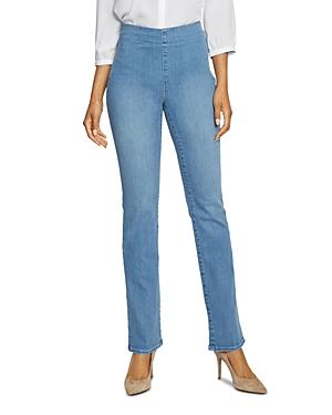 Nydj Marilyn Pull On Straight Leg Jeans In Bridgeport