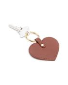 Royce New York Leather Heart Key Fob