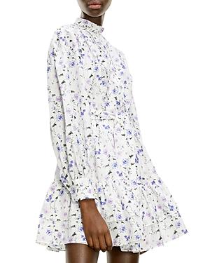The Kooples Floral Print Shirt Dress