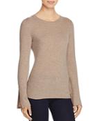 C By Bloomingdale's Cashmere Split-cuff Sweater - 100% Exclusive