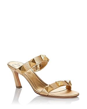 Valentino Garavani Women's Slip On Studded High Heel Sandals