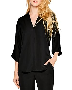 Nic+zoe Petites Matte Satin Blouse