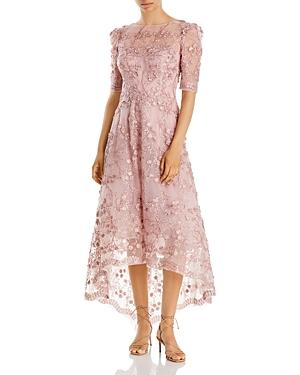 Teri Jon By Rickie Freeman Lace A Line Dress
