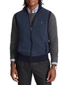 Polo Ralph Lauren Pima Cotton Birdeye Sleeveless Sweater