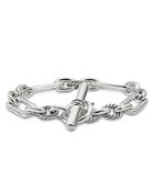 David Yurman Lexington Chain Bracelet With Diamonds