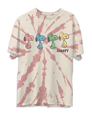 Junk Food Snoopy Graphic Tie-dye Regular Fit Tee