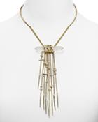 Alexis Bittar Miss Havisham Caged Rock Collar Necklace, 15