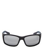 Maui Jim Kanaio Coast Polarized Mirrored Wrap Sunglasses, 63mm