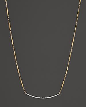 Marco Bicego 18k Yellow Gold Goa Necklace With Diamonds, 16
