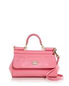 Dolce & Gabbana Small Patent Leather Top Handle Crossbody