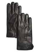 The Men's Store At Bloomingdale's Three Cord Gloves With Rabbit Fur Lining