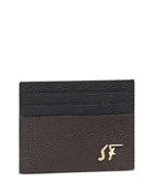Salvatore Ferragamo Leather Credit Card Holder